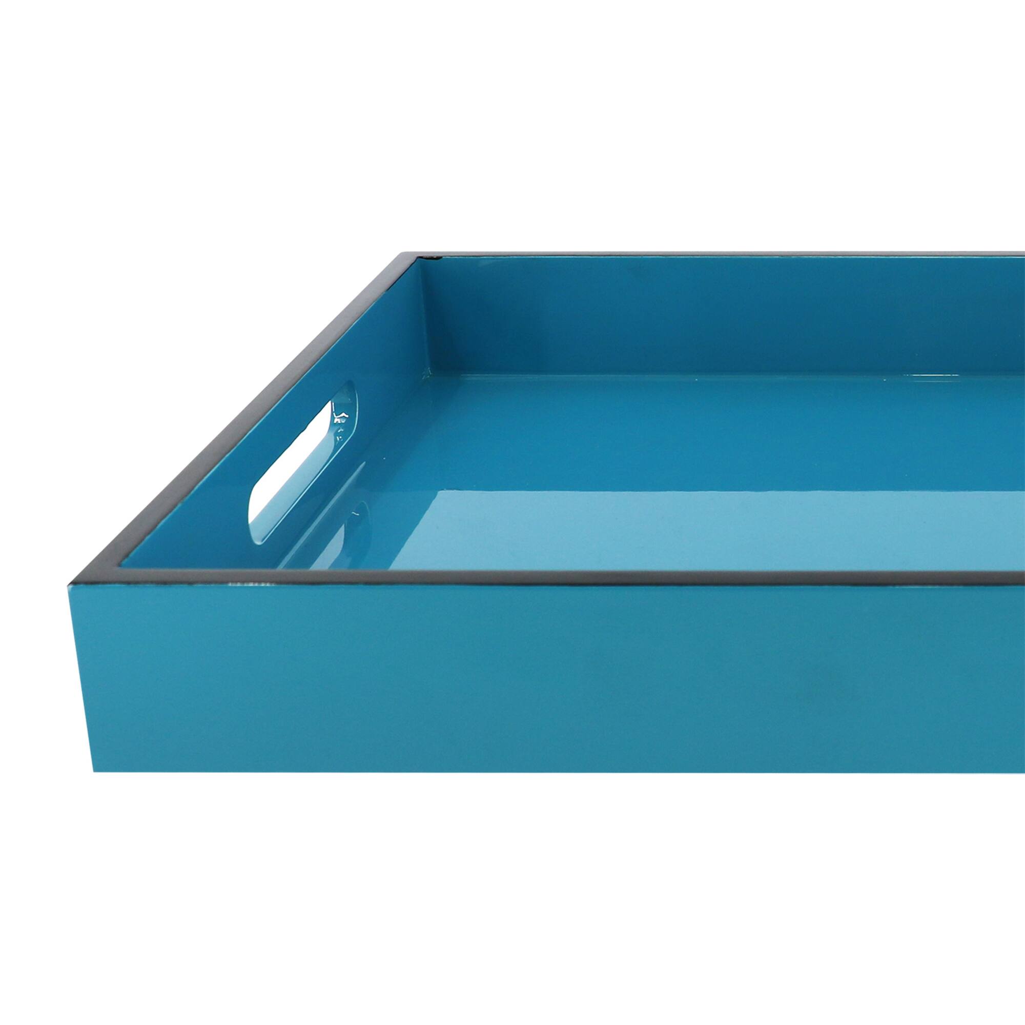 Jonathan Adler x Michaels 15.75" Blue & Black Tabletop Tray